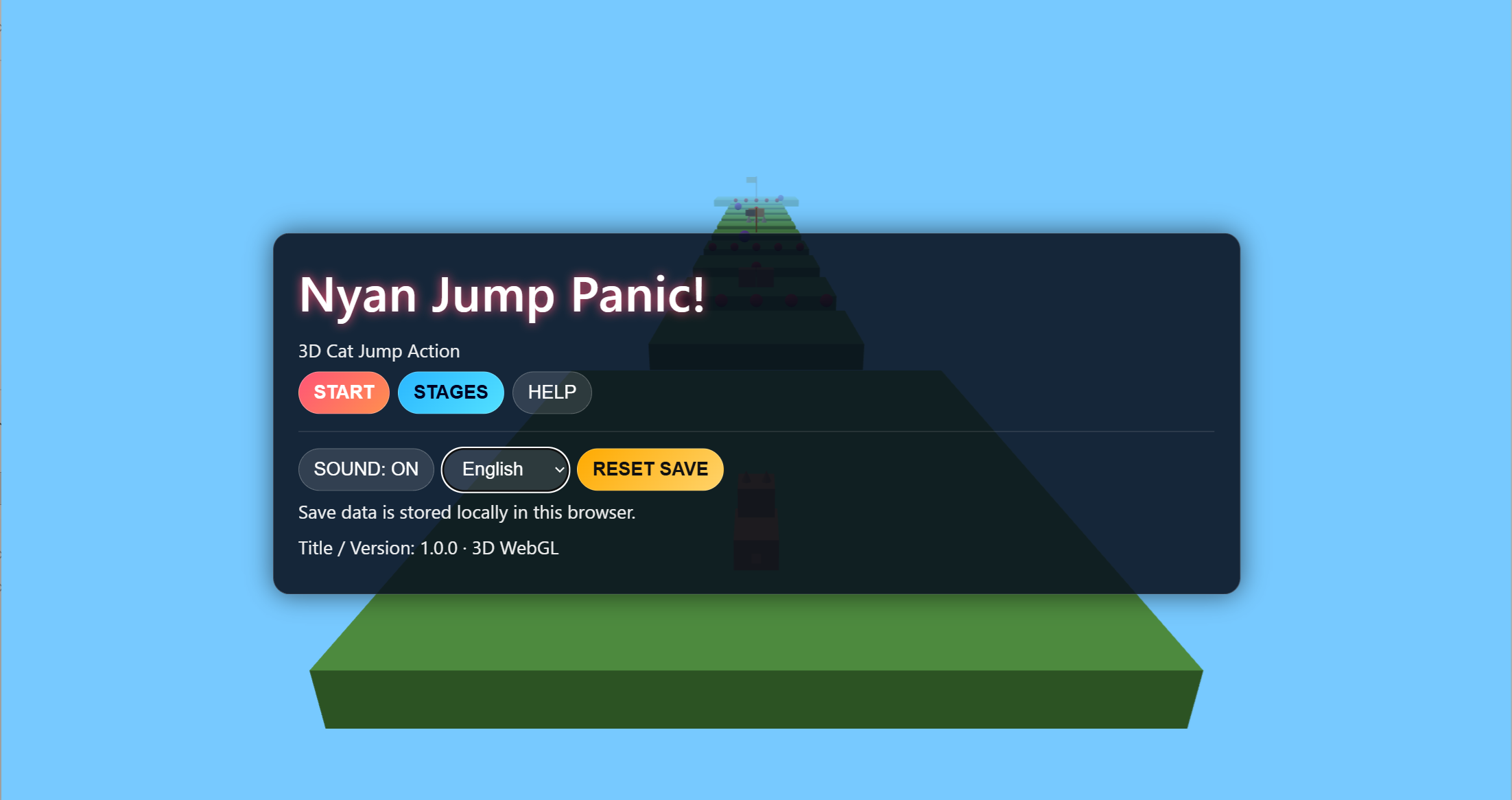 Screenshot 2 for Nyan Jump Panic!