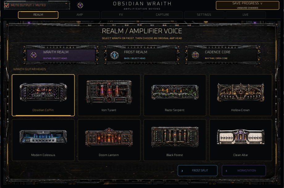 Screenshot 7 for Obsidian Wraith — Guitar & Bass Amp Workstation