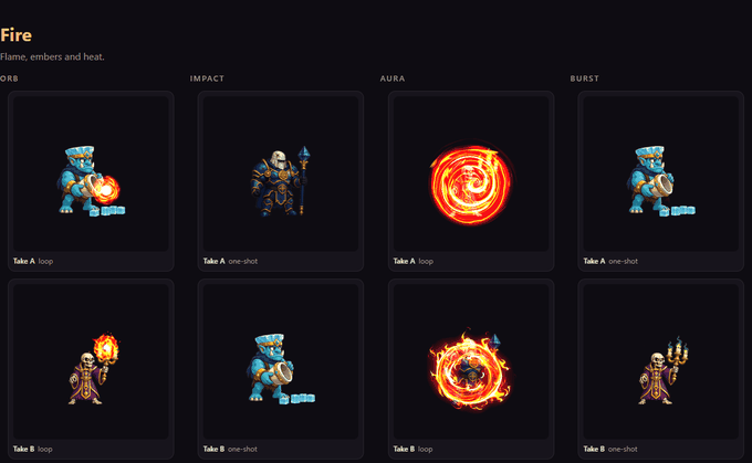 Elemental Magic FX demo 2