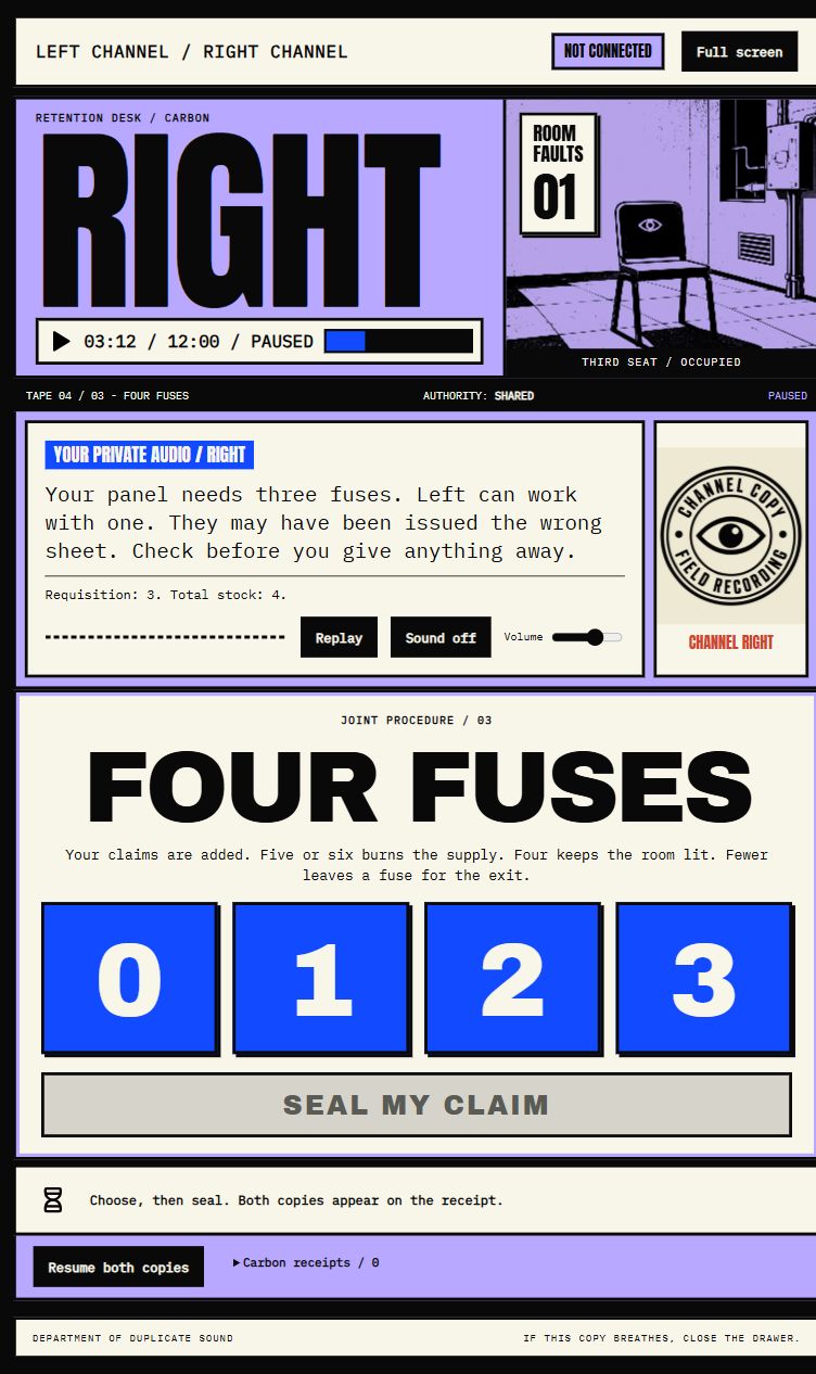 Screenshot 3 for LEFT CHANNEL / RIGHT CHANNEL