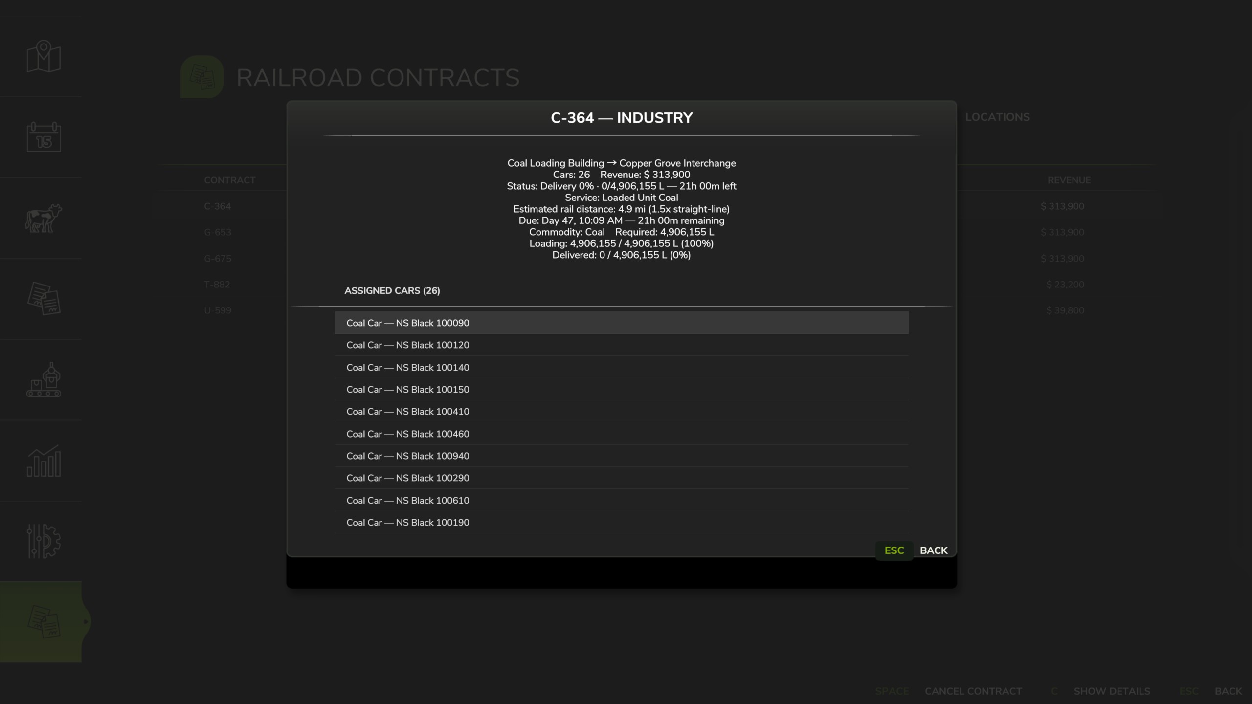 Screenshot 5 for FS25 Railroad Contracts