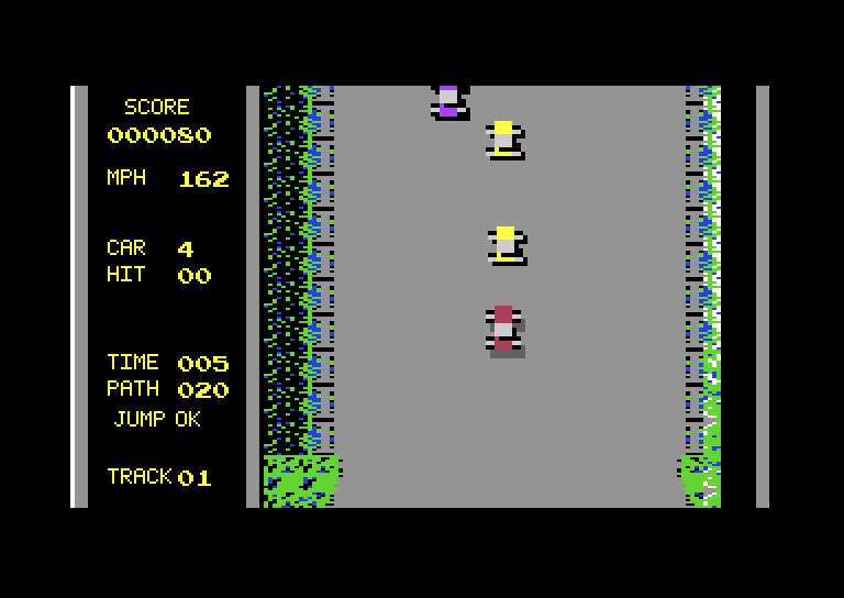 Screenshot 6 for Ruote Fumanti (Smokin Tyres) - [C64]