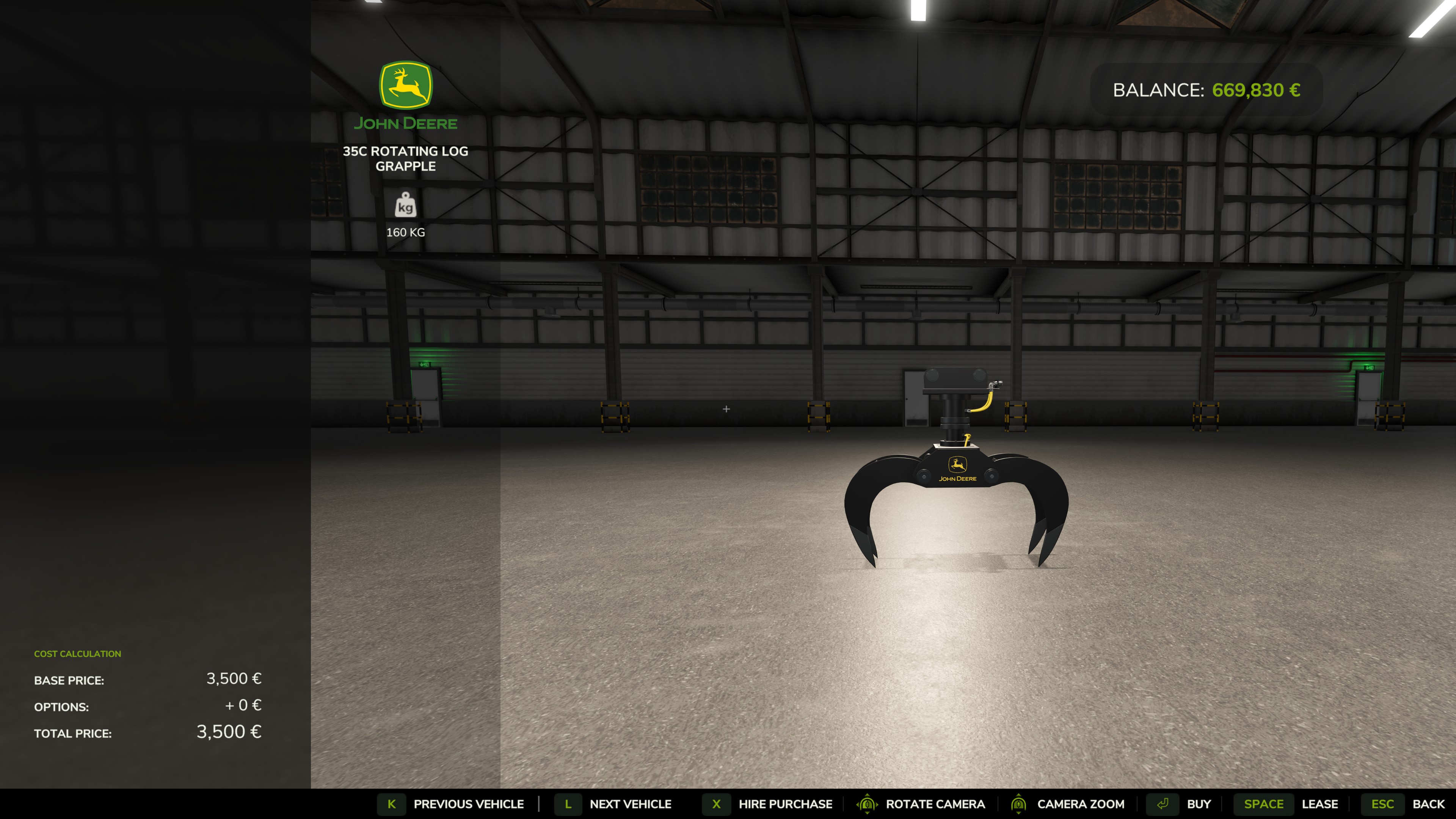 Screenshot 7 for John Deere 35C ZTS Mini Excavator