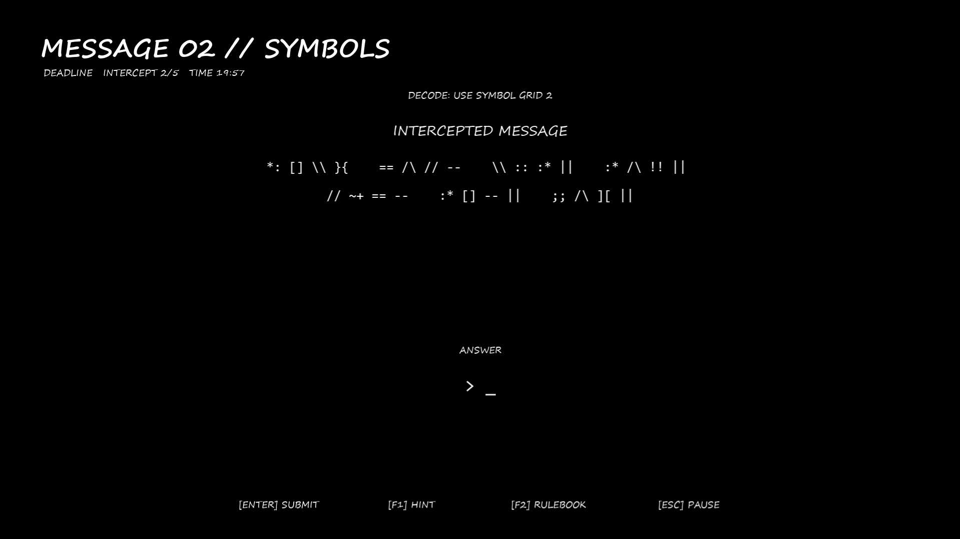 Screenshot 2 for Not a Decypher