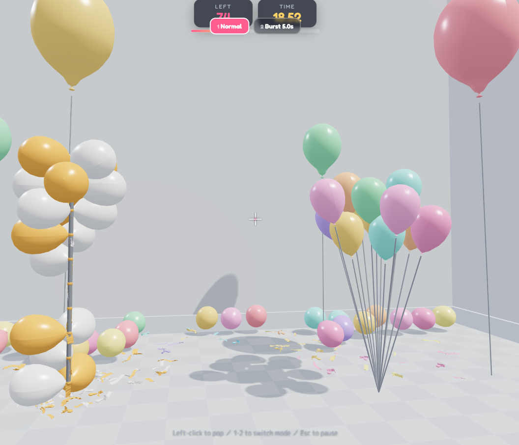 Screenshot 3 for Balloon mania sample ver