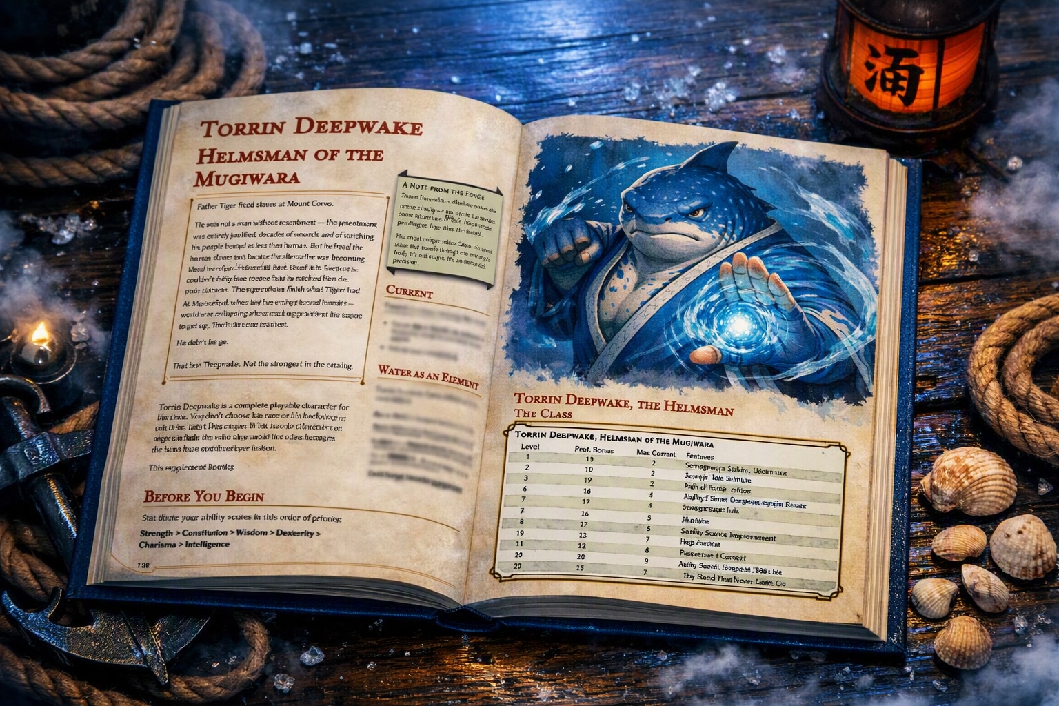Screenshot 3 for Sea & Steel Bundle | Two Complete Playable Characters | D&D 5e Homebrew | Bilingual EN/ES PDF