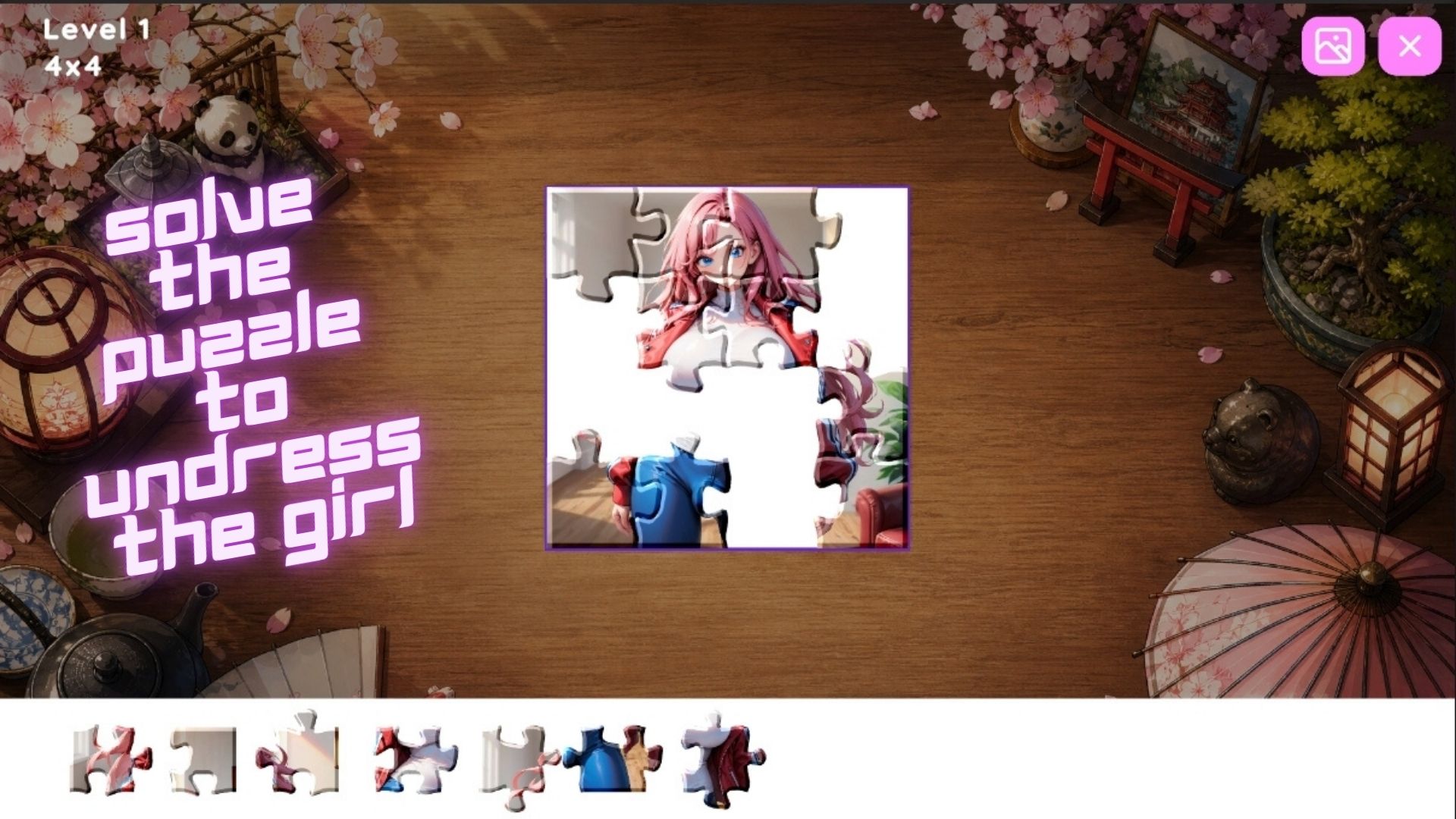Screenshot 3 for Hentai Puzzle: Valentine