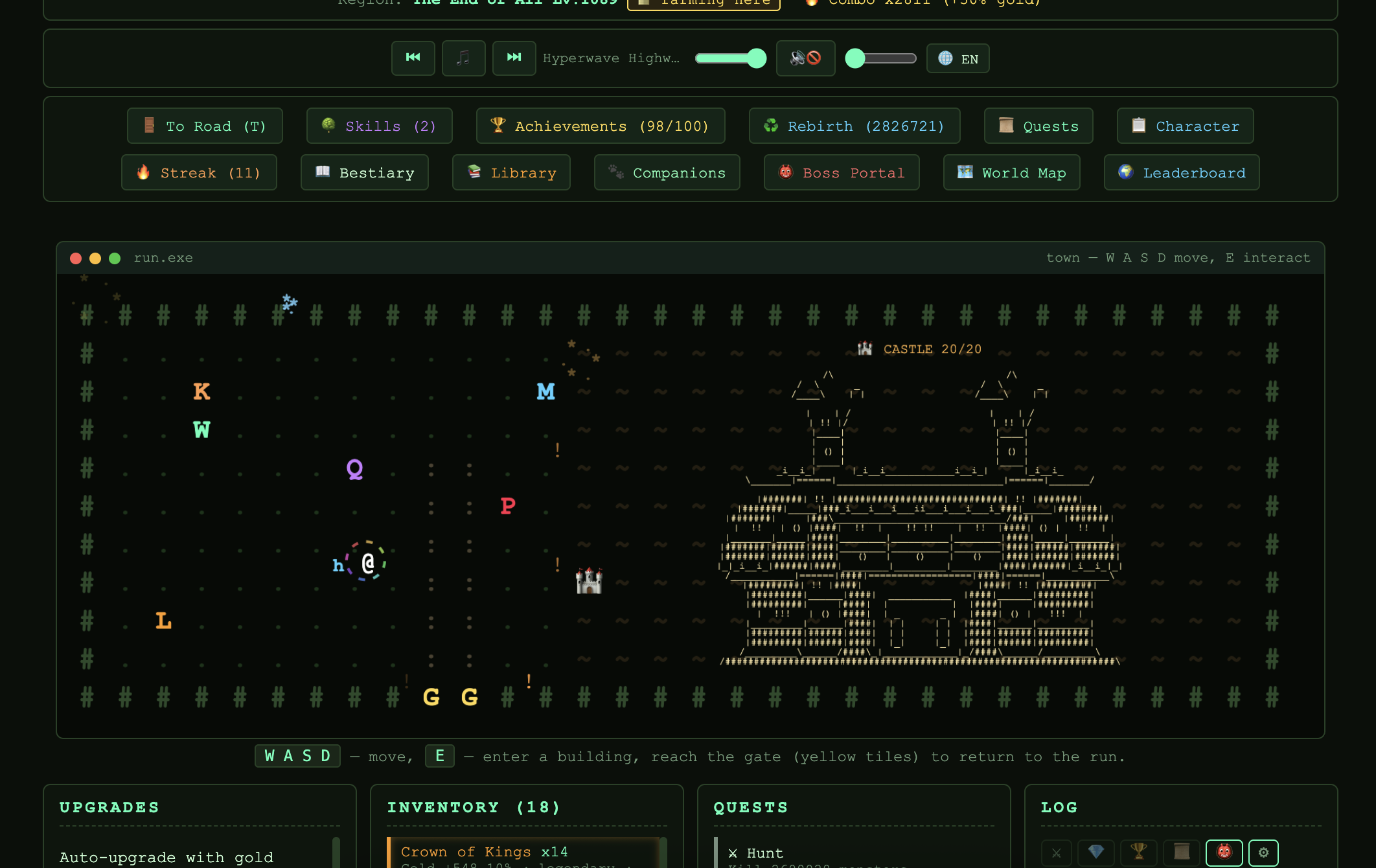 Screenshot 3 for ASCII SLAYER