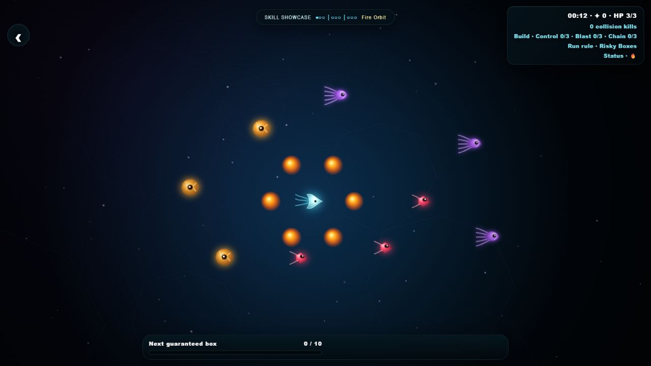 Fire Orbit skill showcase