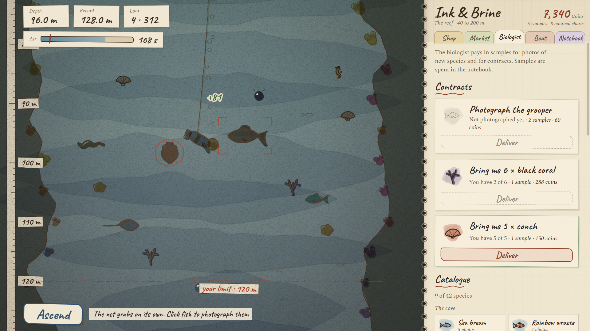 Screenshot 3 for Ink & Brine