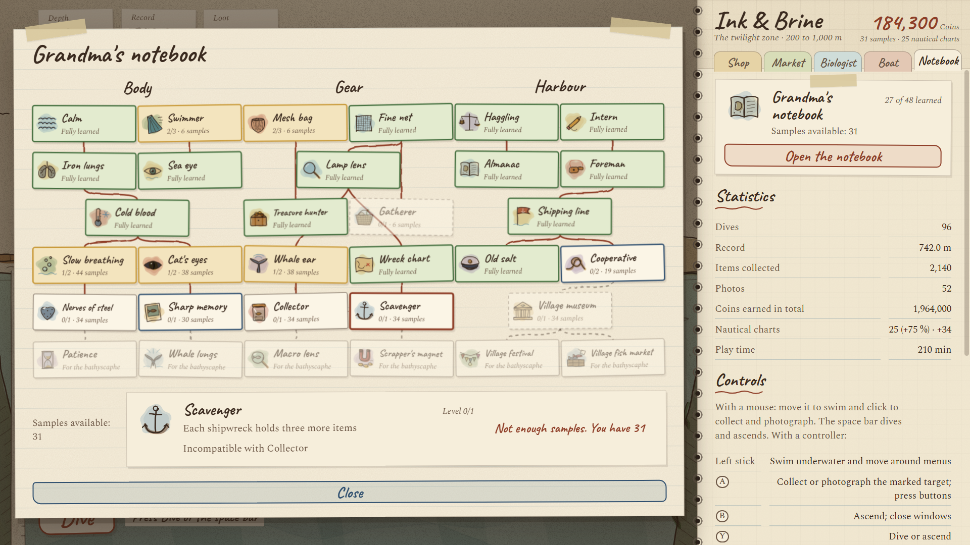 Screenshot 5 for Ink & Brine