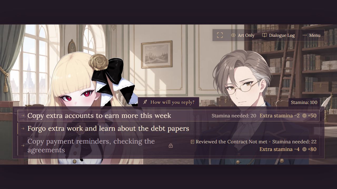 Screenshot 6 for The Fallen Lady's Ledger