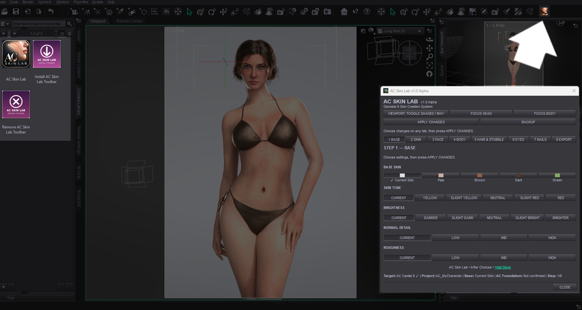 Screenshot 5 for AC Skin Lab for Genesis 9