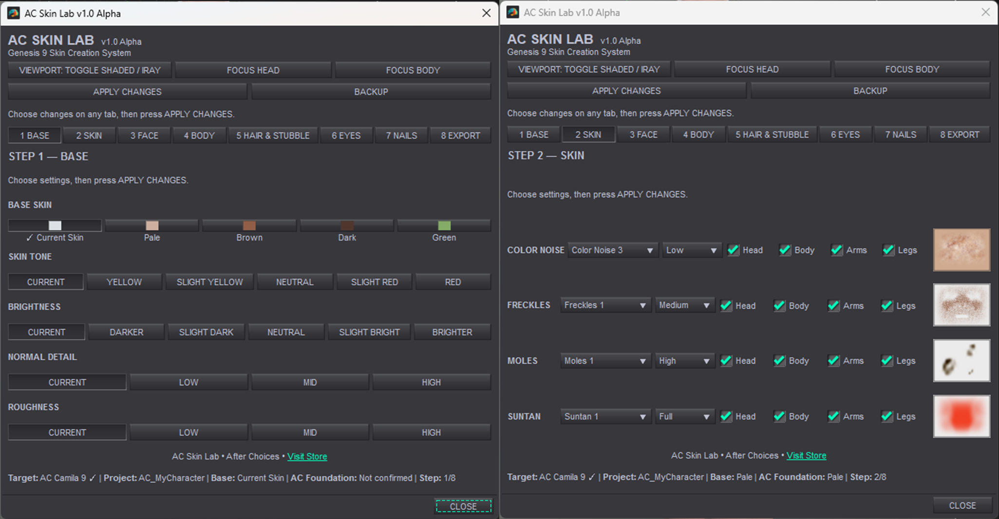 Screenshot 6 for AC Skin Lab for Genesis 9