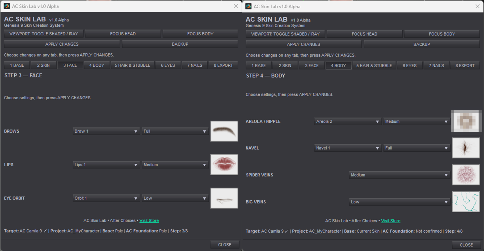 Screenshot 7 for AC Skin Lab for Genesis 9