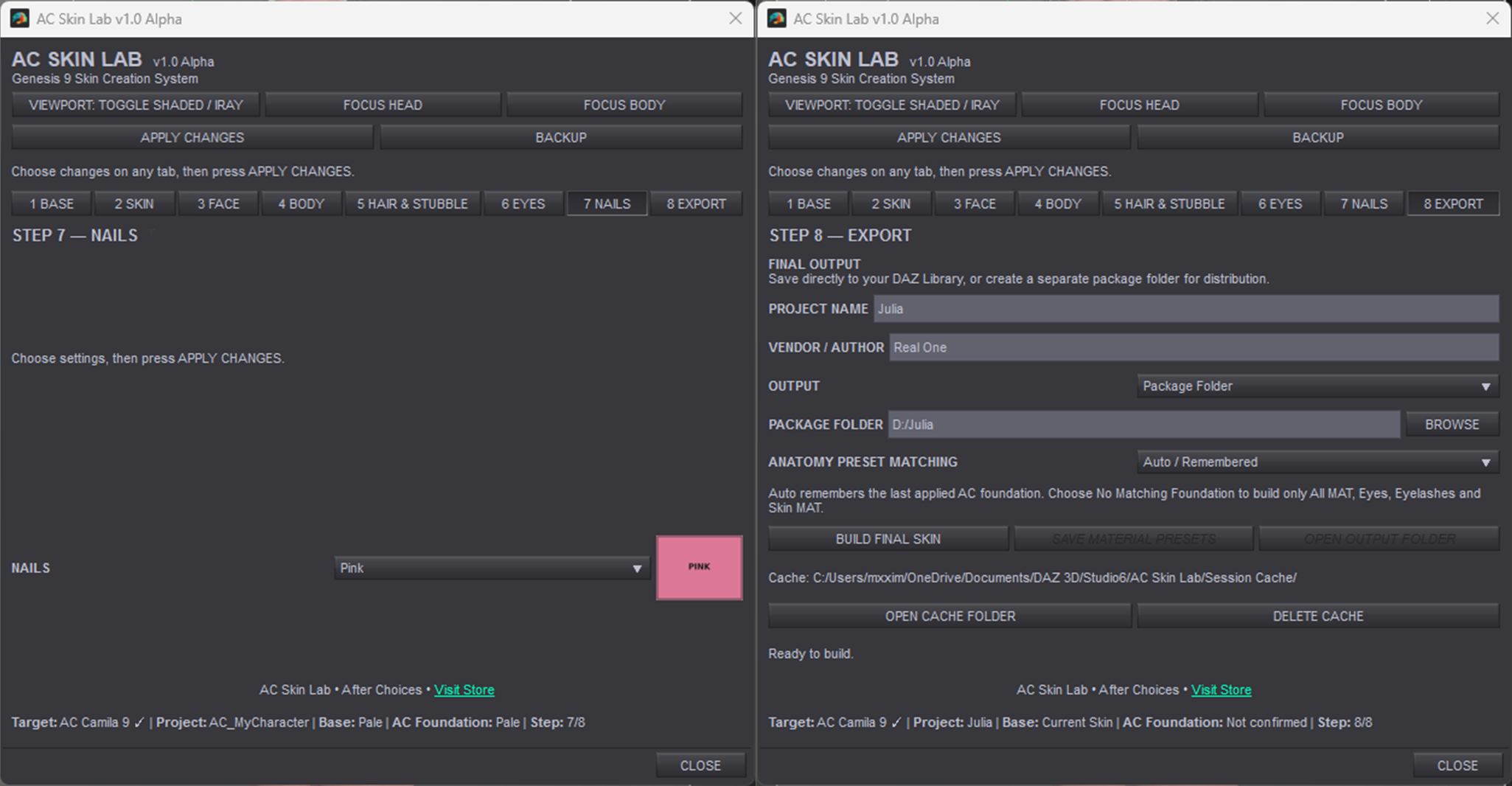 Screenshot 9 for AC Skin Lab for Genesis 9