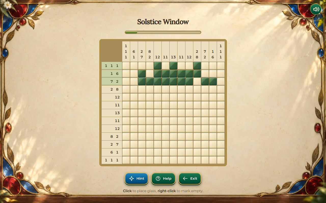 Screenshot 2 for Glass Nonograms