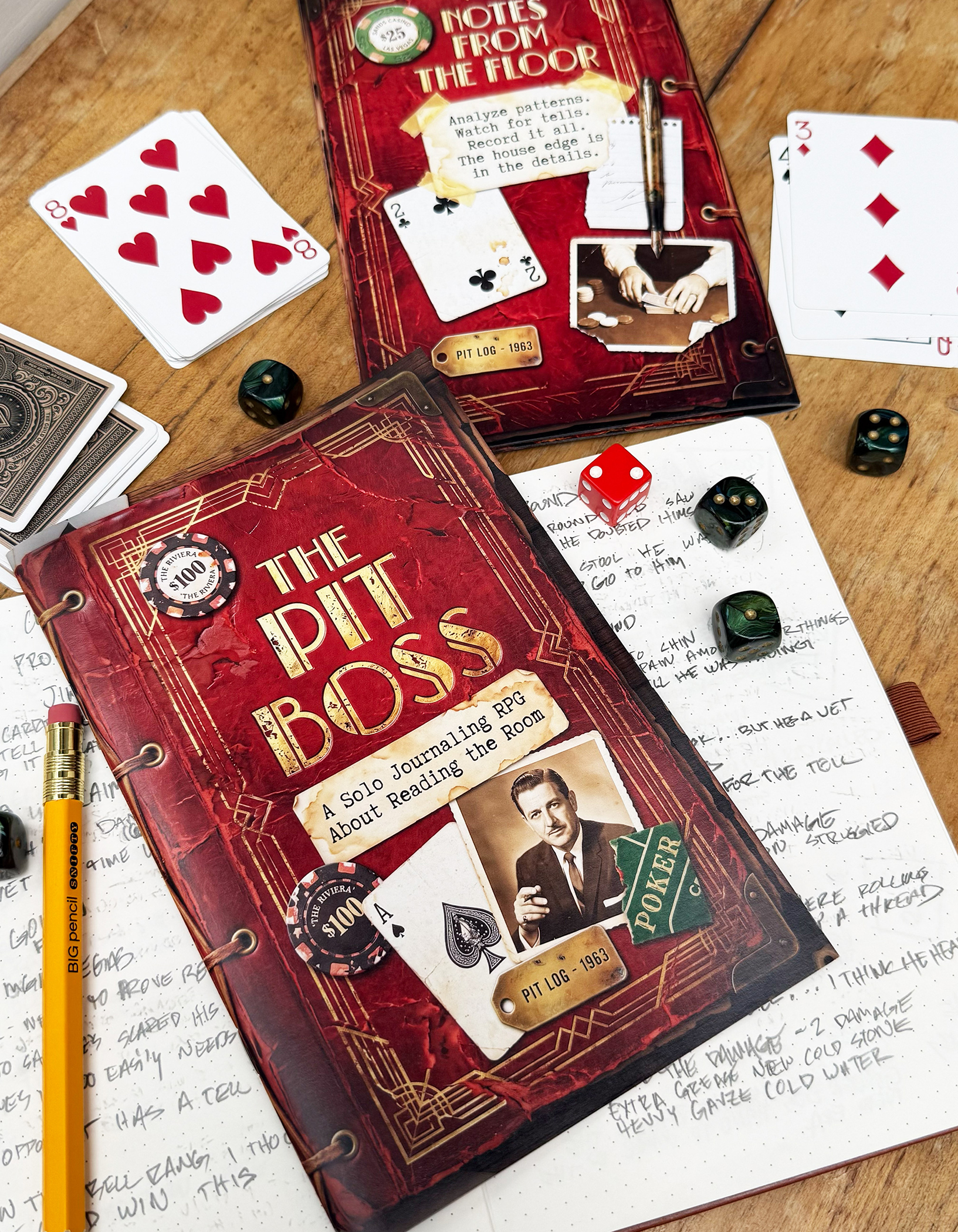 Screenshot 2 for THE PIT BOSS a solo journaling RPG