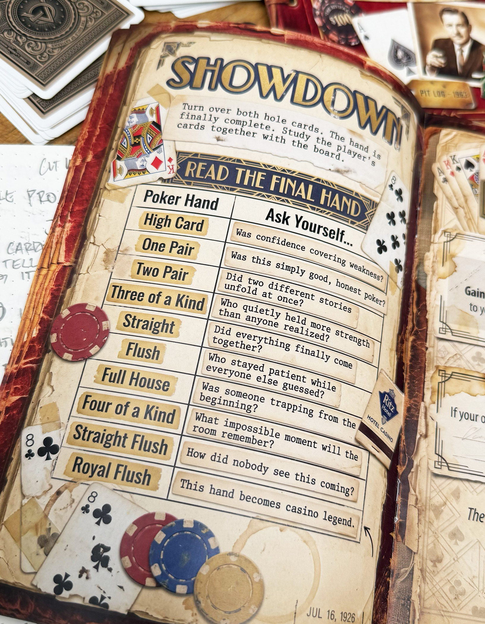 Screenshot 4 for THE PIT BOSS a solo journaling RPG