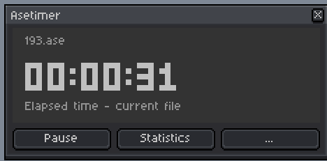Screenshot 4 for Aseprite extension - Asetimer