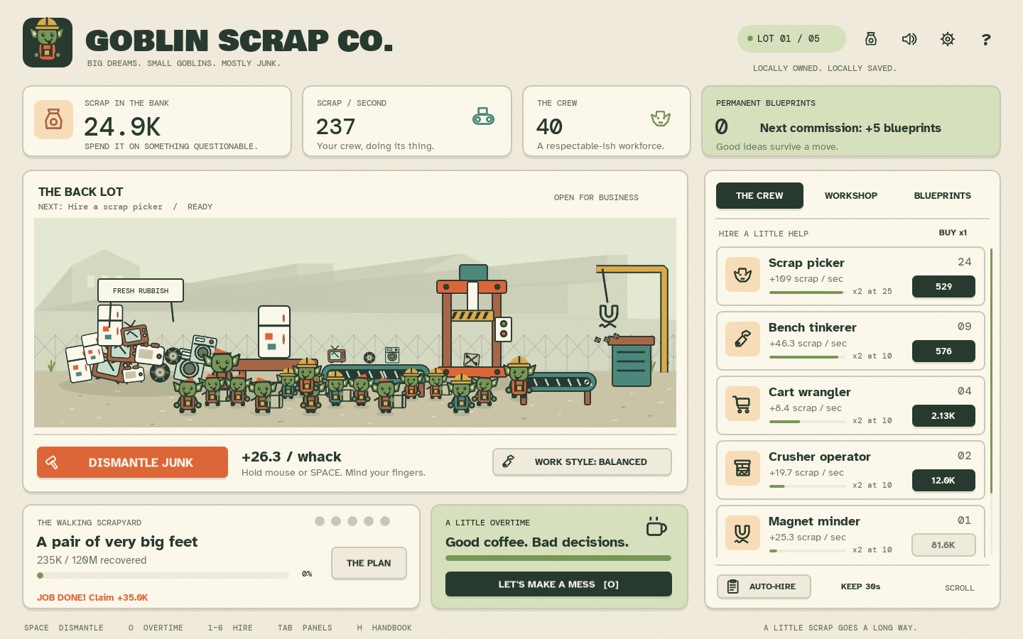 Screenshot 2 for Goblin Scrap Co.