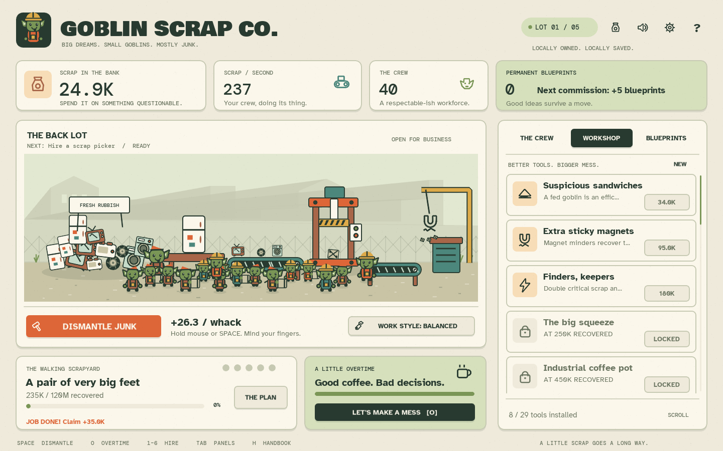 Screenshot 4 for Goblin Scrap Co.