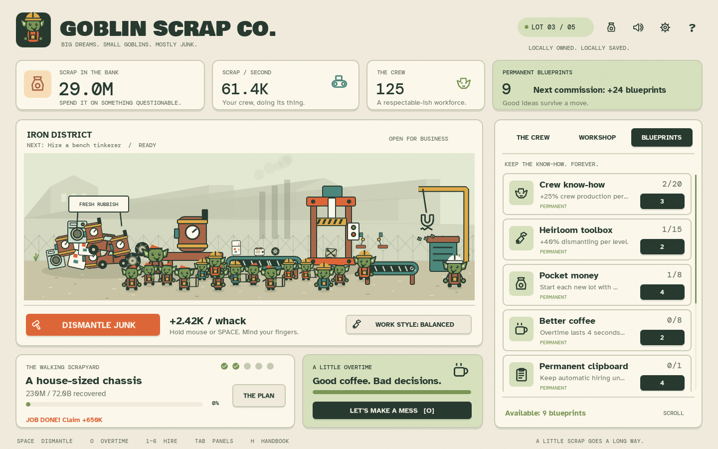 Screenshot 5 for Goblin Scrap Co.