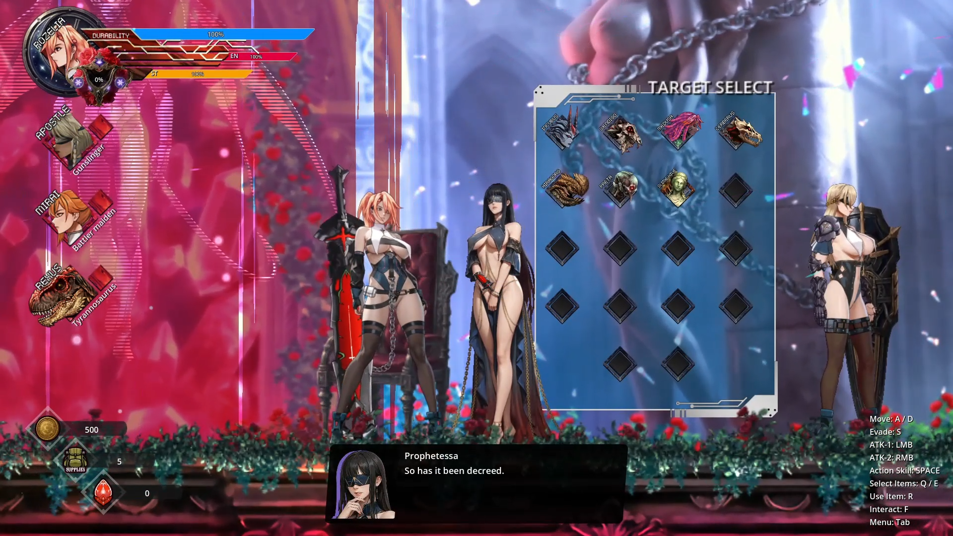 Screenshot 2 for [DEMO] ROZE: The Revenant of Zero Entropy