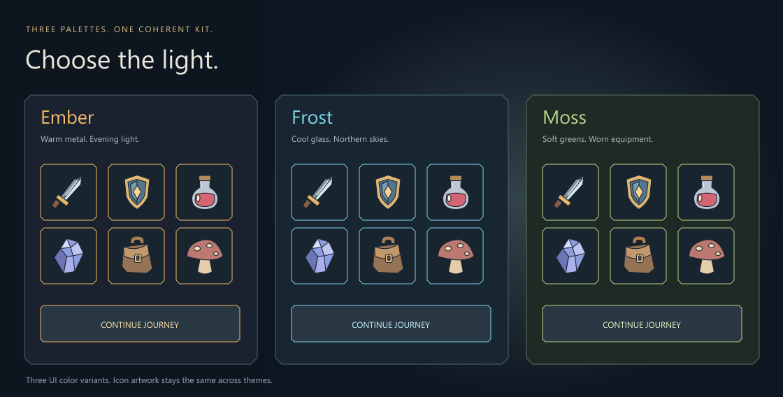 Emberglass - Inventory UI Kit by imreis3