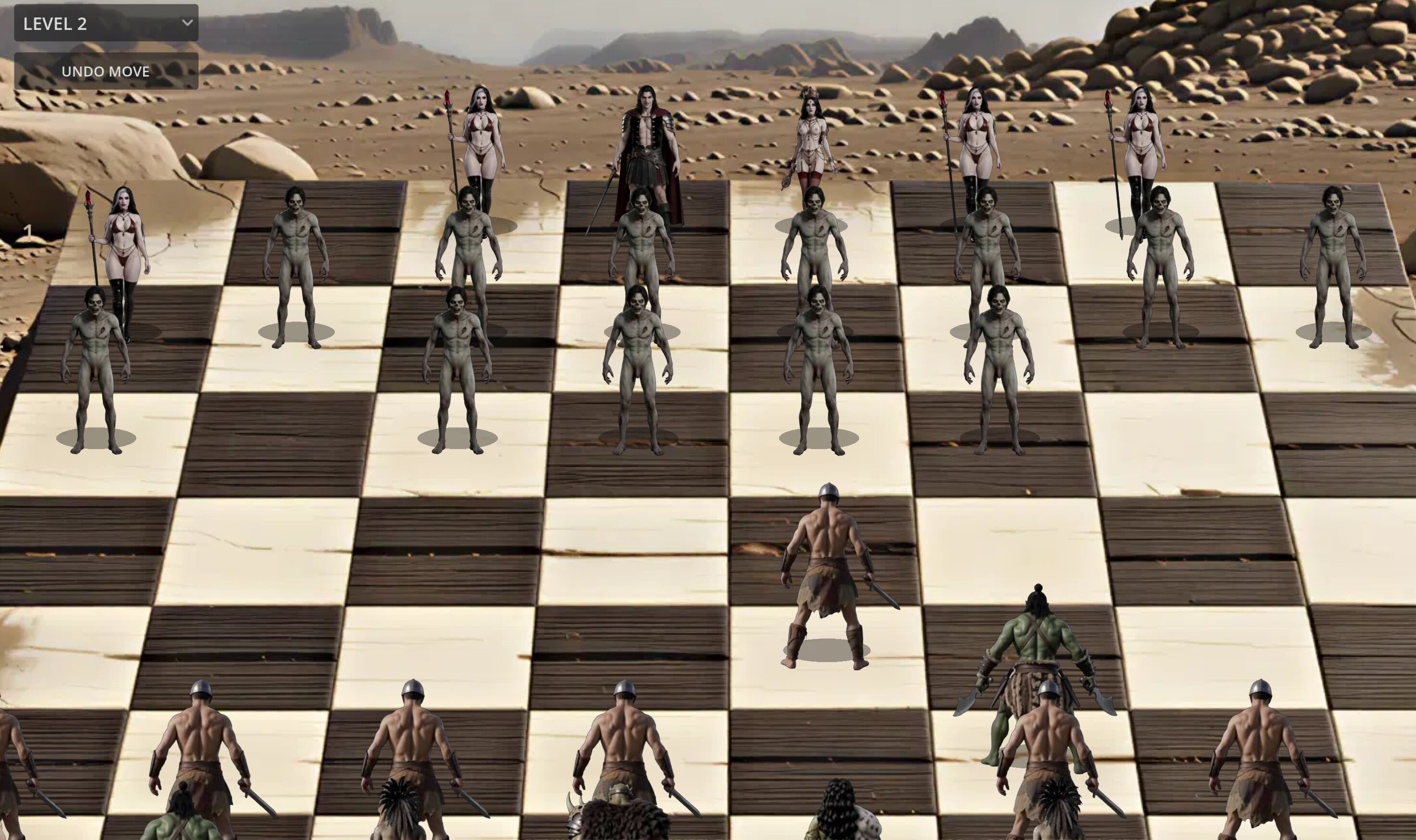 Screenshot 5 for Kinky Chess: Orcs Edition