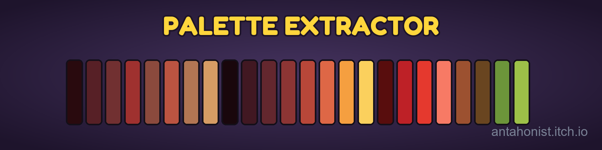 Palette Extractor is live - Palette Extractor - Colors From Any Image ...