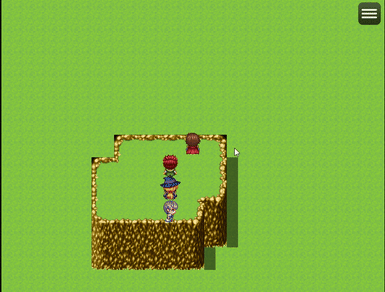 Animated RPG Maker MZ gameplay demonstration of CT Jump Movement in action.