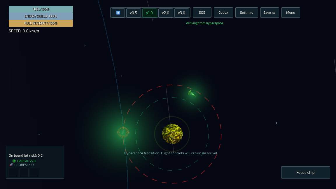 Screenshot 2 for Orbital Slingshot: Gravity Odyssey