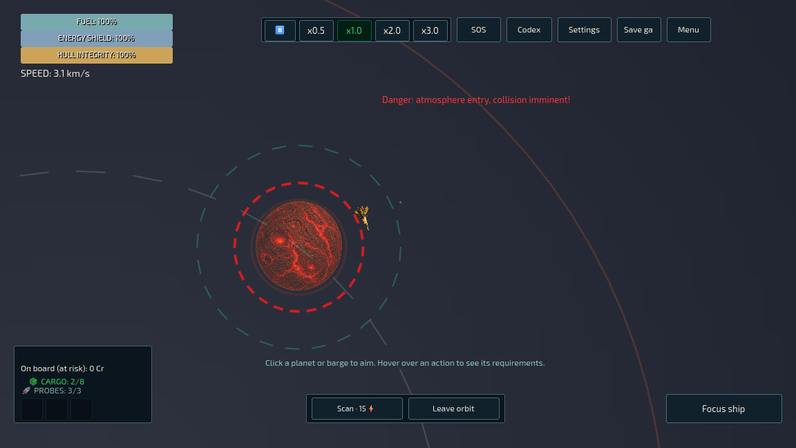 Screenshot 6 for Orbital Slingshot: Gravity Odyssey