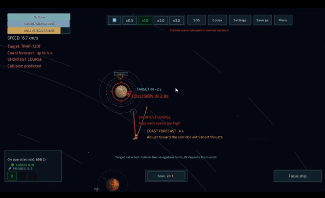 Screenshot 9 for Orbital Slingshot: Gravity Odyssey