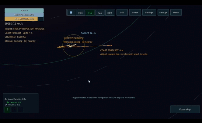 Screenshot 8 for Orbital Slingshot: Gravity Odyssey