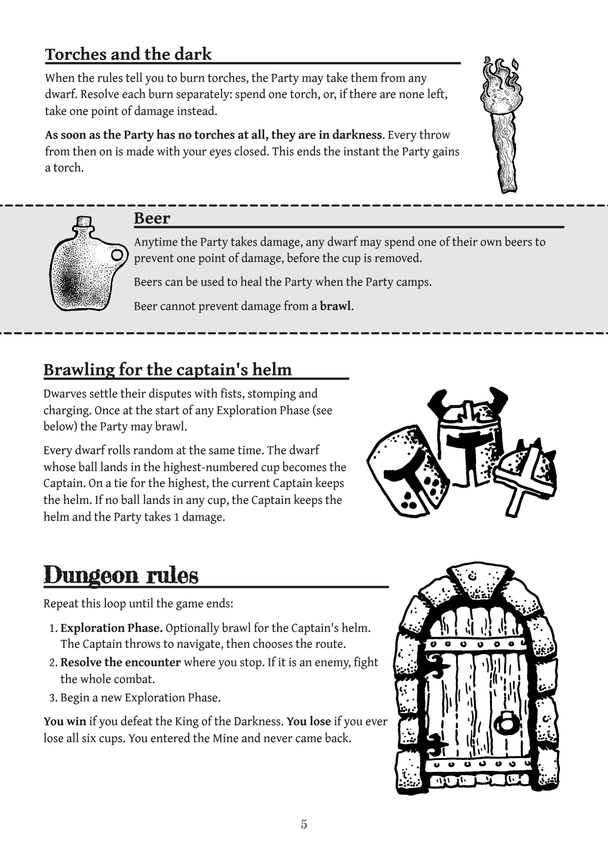 Screenshot 3 for Dwarves in caves with axes against the Darkness