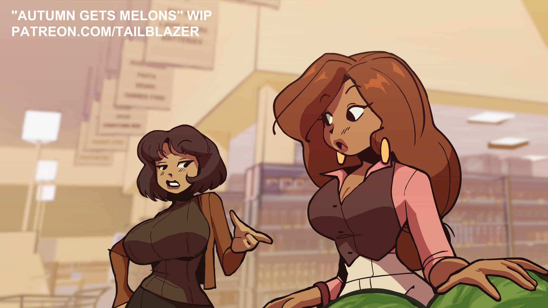 Screenshot 3 for "Autumn Gets Melons!" Full Animation
