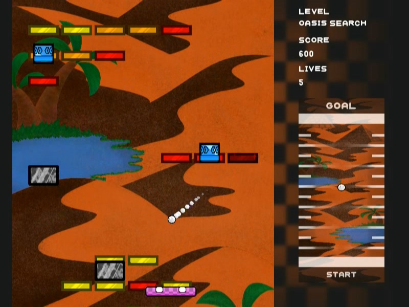 Screenshot 3 for Ball and Paddle Adventure