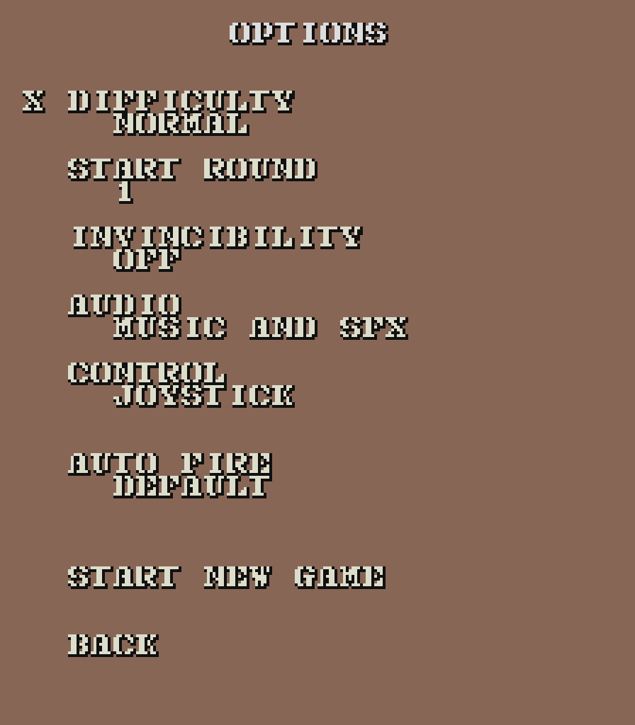 Screenshot 8 for Gun.Smoke : A1200 Edition (AGA Amiga)