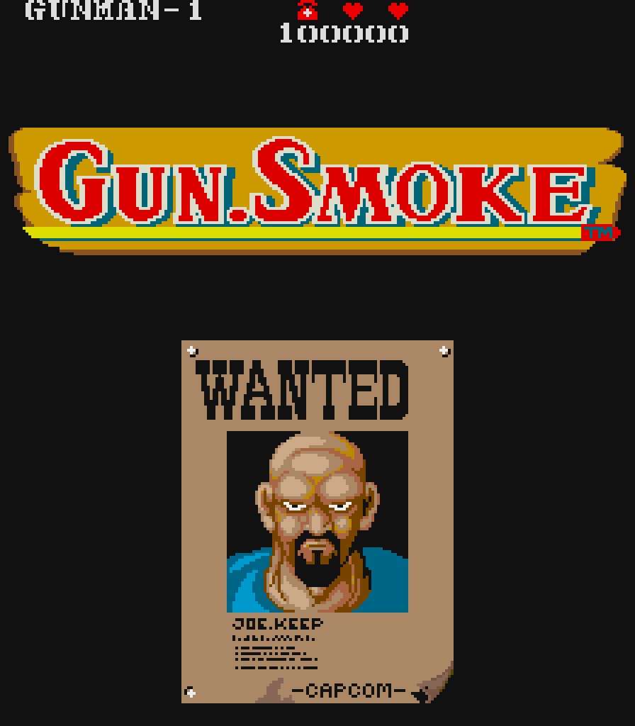 Screenshot 3 for Gun.Smoke : A1200 Edition (AGA Amiga)