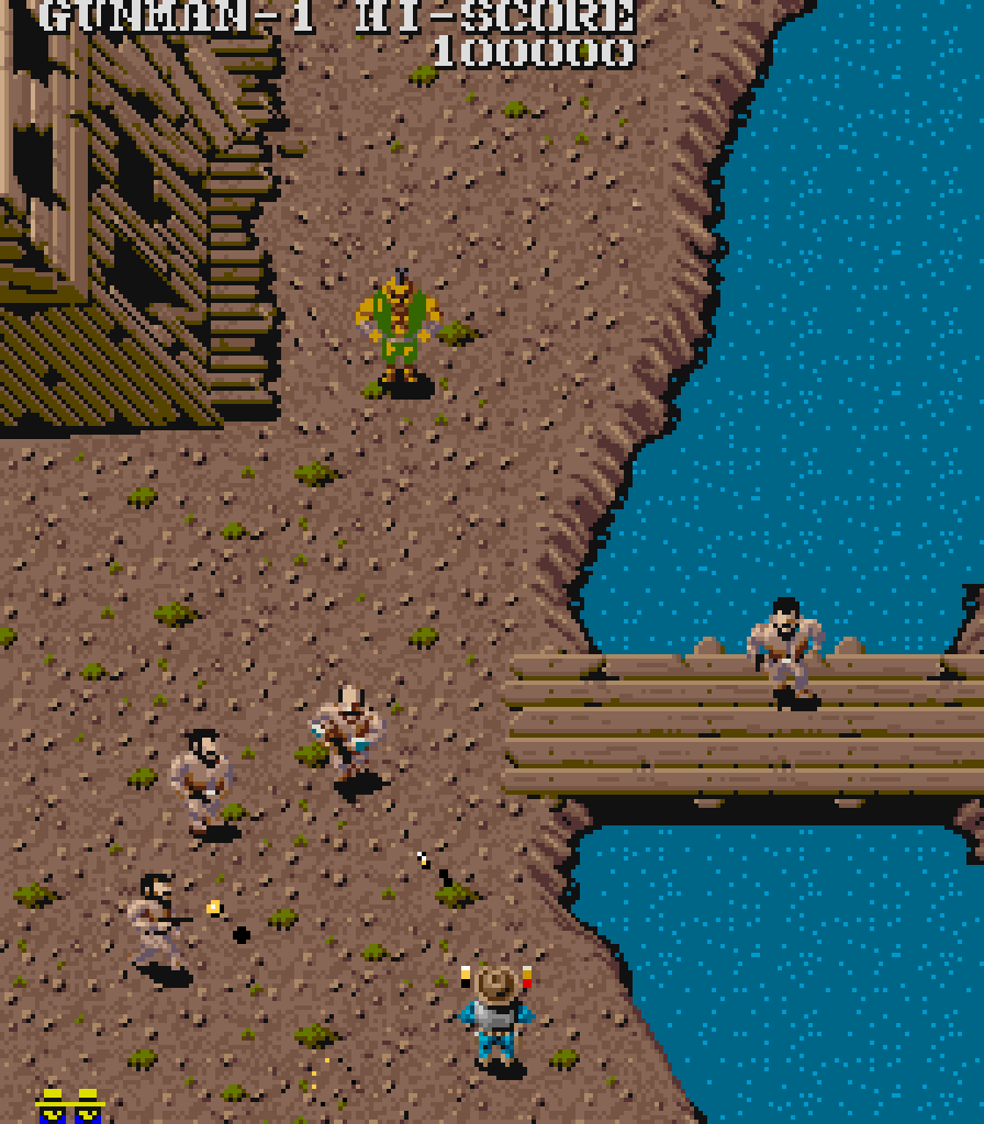 Screenshot 5 for Gun.Smoke : A1200 Edition (AGA Amiga)