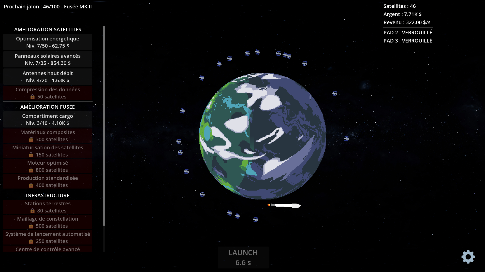 Screenshot 2 for Satellite Constellation Incremental