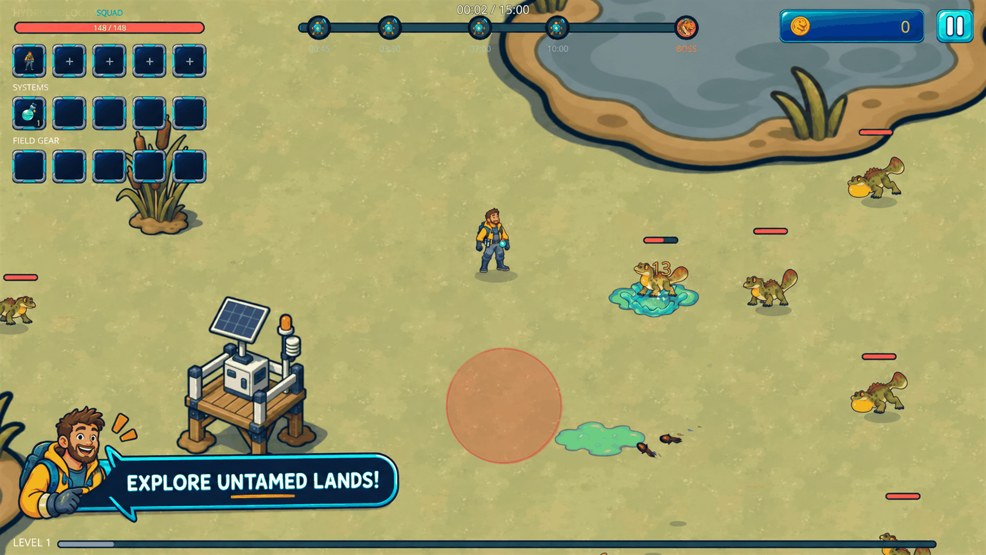Screenshot 3 for Dino Survivors - Rescue Team