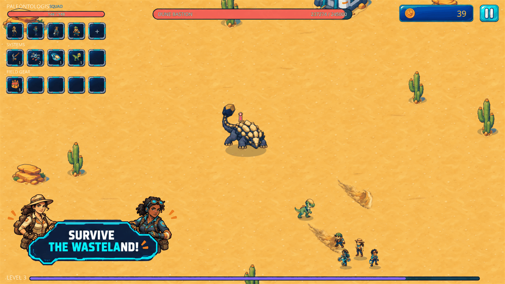 Screenshot 5 for Dino Survivors - Rescue Team