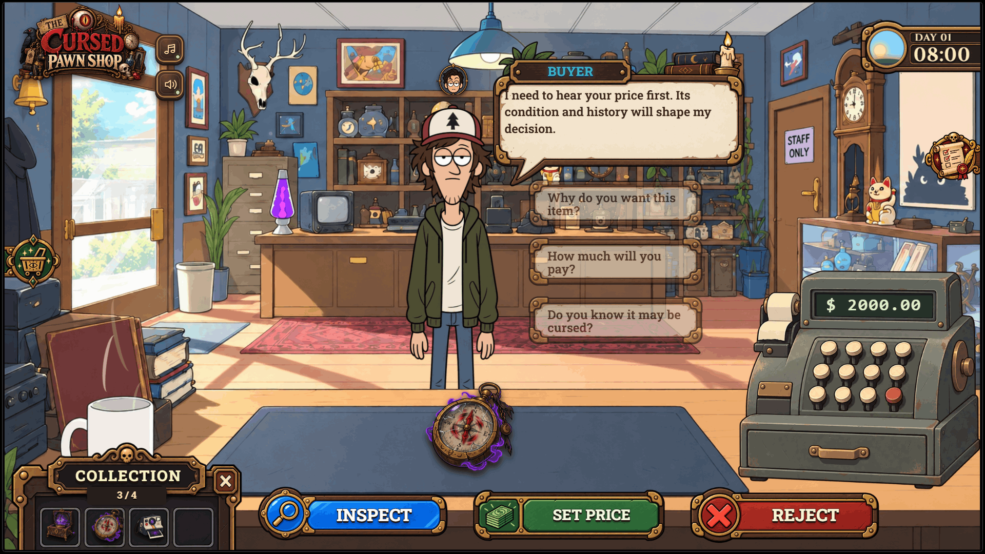 Screenshot 6 for The Cursed Pawn Shop
