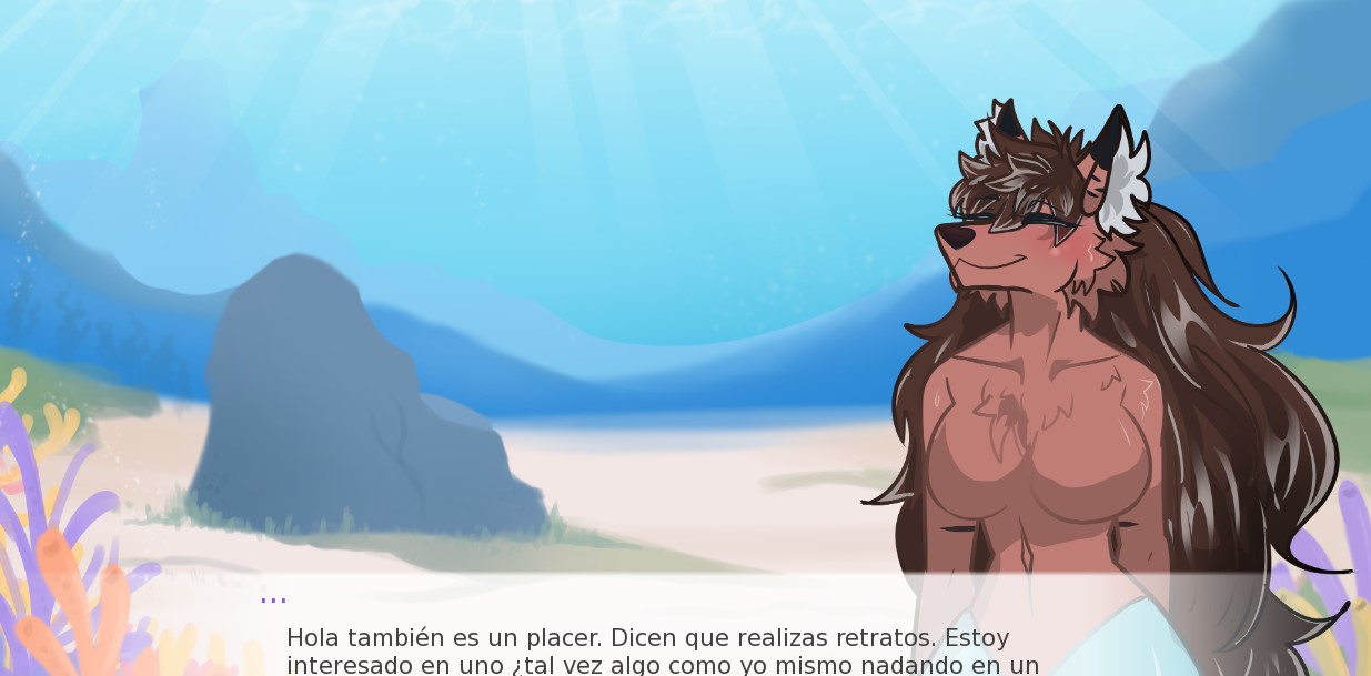 Screenshot 2 for My choco mermaid [NSFW 18+]