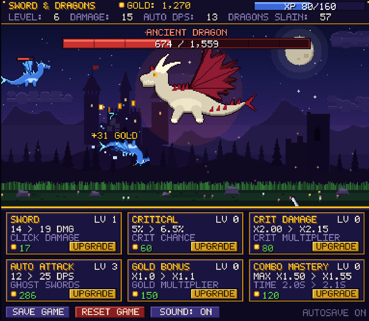 Screenshot 2 for Sword and dragons