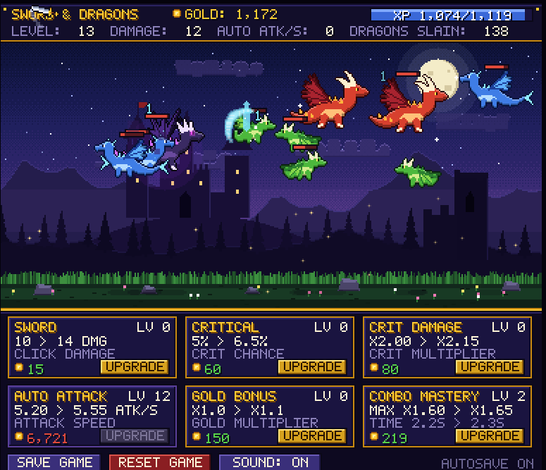 Screenshot 3 for Sword and dragons