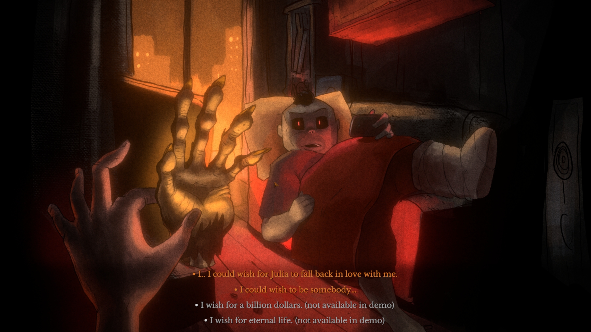 Screenshot 3 for The Monkey's Paw Demo